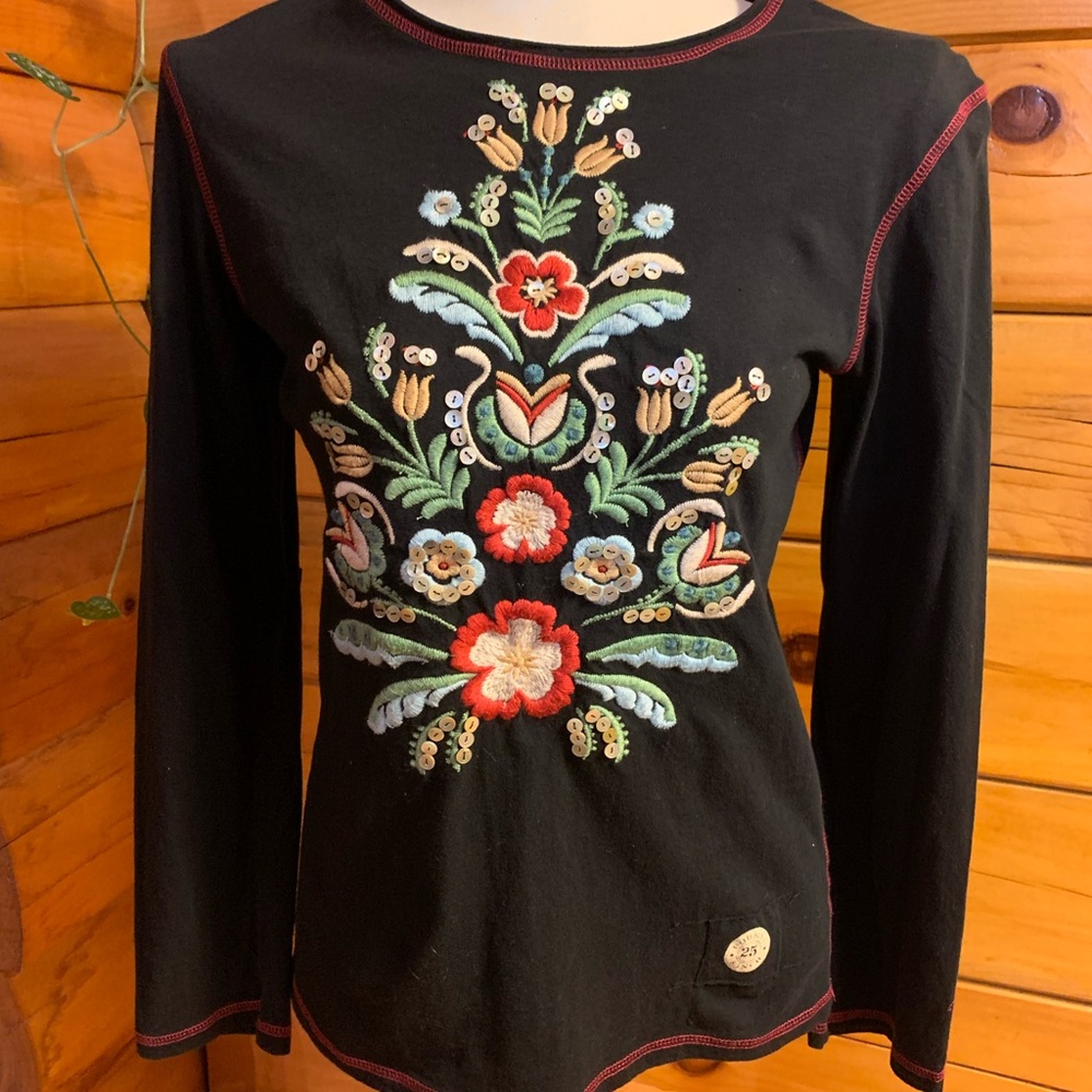 Double D Ranch Embroidered T-Shirt Size Small